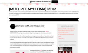 Multiplemyelomamom.wordpress.com thumbnail