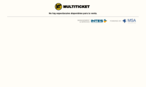 Multiticket.globalticket.com.ar thumbnail