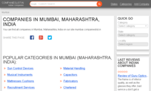 Mumbai.companieslist.in thumbnail
