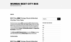 Mumbaicitybus.in thumbnail