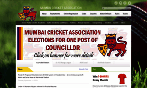 Mumbaicricketassociation.com thumbnail