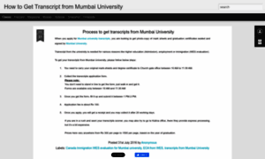 Mumbaiuniversitytranscript.blogspot.com thumbnail