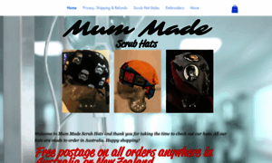 Mummadescrubhats.com.au thumbnail