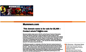 Mummers.com thumbnail