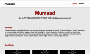 Mumsad.org.tr thumbnail