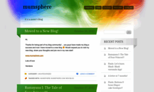 Mumsphere.wordpress.com thumbnail