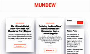 Mundew.us thumbnail