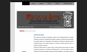 Mundodeantes.org.ar thumbnail