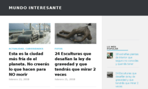 Mundointeresante.website thumbnail