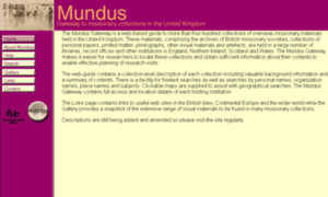 Mundus.ac.uk thumbnail