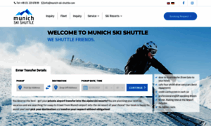 Munich-ski-shuttle.com thumbnail