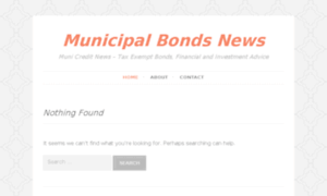 Municipalbondsnews.wordpress.com thumbnail