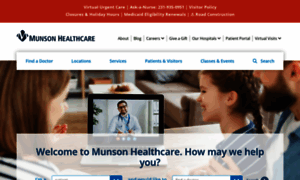 Munsonhealthcare.org thumbnail