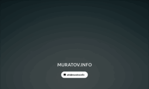 Muratov.info thumbnail