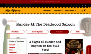 Murderatthedeadwoodsaloon.com thumbnail