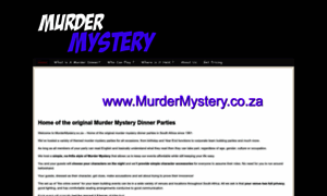 Murdermystery.co.za thumbnail