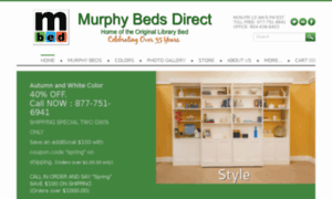 Murphybedsdirect.com thumbnail
