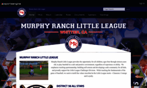 Murphyranchlittleleague.org thumbnail