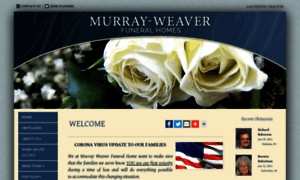 Murrayweaverfuneralhome.com thumbnail