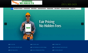 Murrieta-appliancerepair.com thumbnail