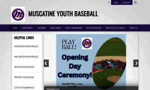 Muscatinebaseball.com thumbnail