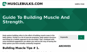 Musclebulks.com thumbnail