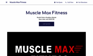 Musclemax-fitness.business.site thumbnail