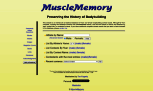 Musclememory.com thumbnail