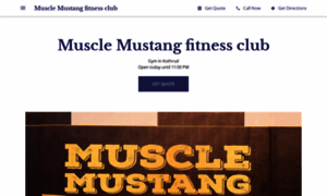 Musclemustangfitnessclub.business.site thumbnail