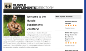Musclesupplements.directory thumbnail