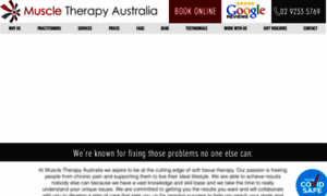 Muscletherapyaustralia.com.au thumbnail