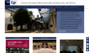 Musee-memorial-cercil.fr thumbnail