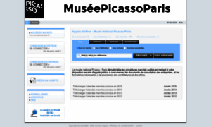Musee-picasso.e-marchespublics.com thumbnail