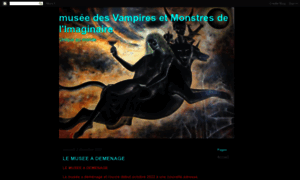 Museedvampiresetmonstresdelimaginaire.blogspot.com thumbnail