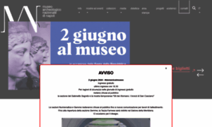 Museoarcheologiconapoli.it thumbnail