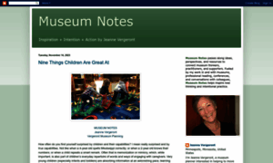 Museumnotes.blogspot.com thumbnail