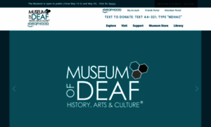 Museumofdeaf.org thumbnail