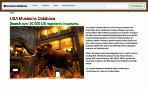 Museumsdatabase.com thumbnail