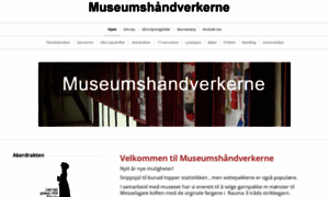 Museumshandverkerne.no thumbnail