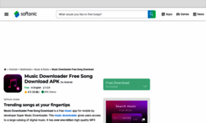 Music-downloader-free-song-download.en.softonic.com thumbnail