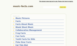 Music-facts.com thumbnail