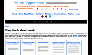 Music-paper.com thumbnail