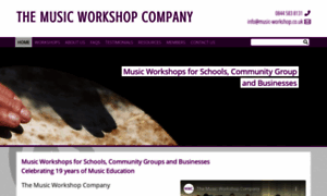 Music-workshop.co.uk thumbnail