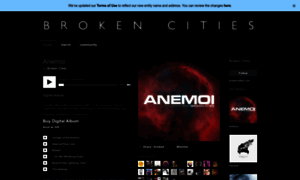 Music.brokencities.com thumbnail