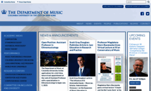 Music.columbia.edu thumbnail