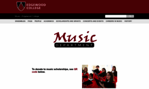 Music.edgewood.edu thumbnail