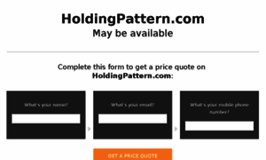 Music.holdingpattern.com thumbnail