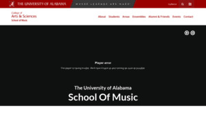 Music.ua.edu thumbnail