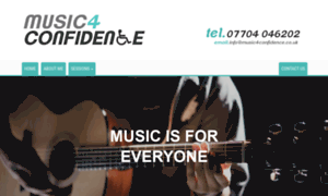 Music4confidence.co.uk thumbnail