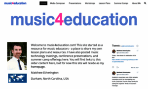Music4education.com thumbnail